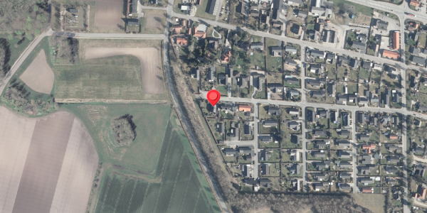 Oversvømmelsesrisiko fra vandløb på Linde Alle 63, . , 8963 Auning