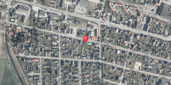 Oversvømmelsesrisiko fra vandløb på Mortensensvej 21, 8963 Auning