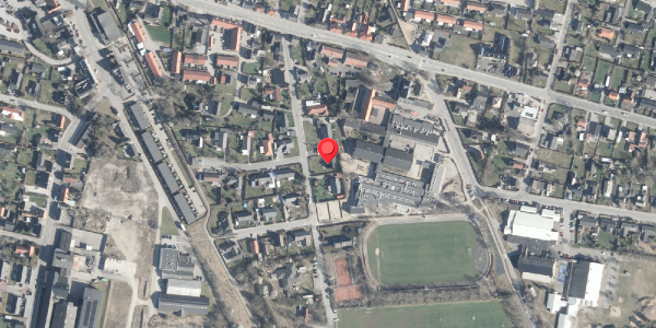 Oversvømmelsesrisiko fra vandløb på Nyvangsvej 7, 8963 Auning