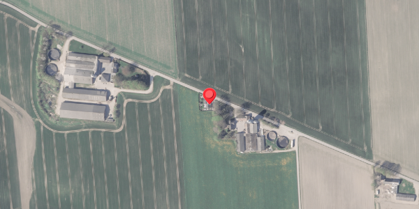 Oversvømmelsesrisiko fra vandløb på Ringvej 8, 8963 Auning