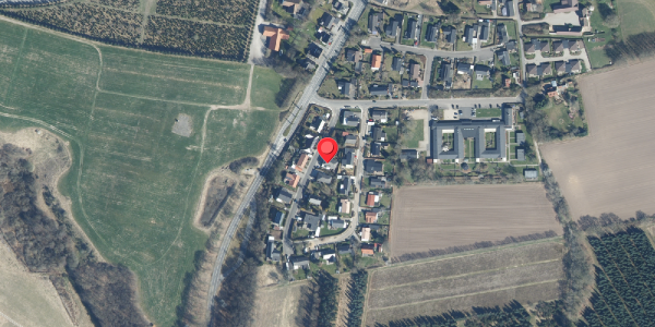 Oversvømmelsesrisiko fra vandløb på Birkevej 1, 8653 Them