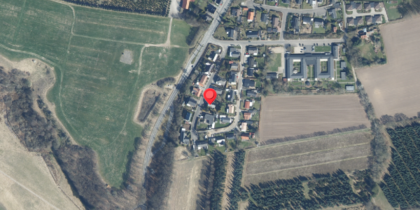 Oversvømmelsesrisiko fra vandløb på Birkevej 5, 8653 Them