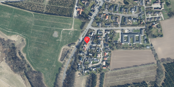 Oversvømmelsesrisiko fra vandløb på Birkevej 6, 8653 Them