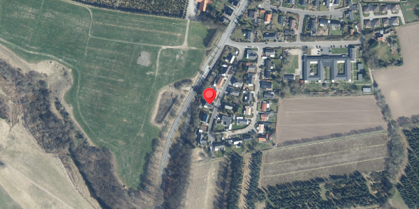 Oversvømmelsesrisiko fra vandløb på Birkevej 10, 8653 Them