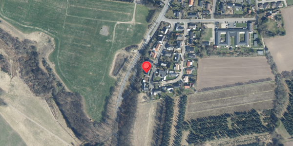 Oversvømmelsesrisiko fra vandløb på Birkevej 12, 8653 Them