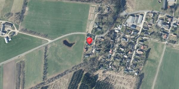 Oversvømmelsesrisiko fra vandløb på Bredlunden 4, . , 8654 Bryrup
