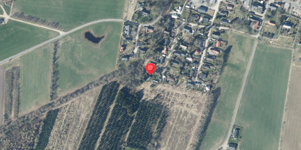 Oversvømmelsesrisiko fra vandløb på Hedevang 14, 8654 Bryrup