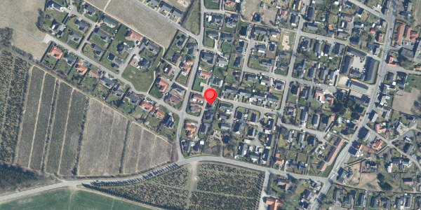Oversvømmelsesrisiko fra vandløb på Ligustervej 8, . , 8653 Them