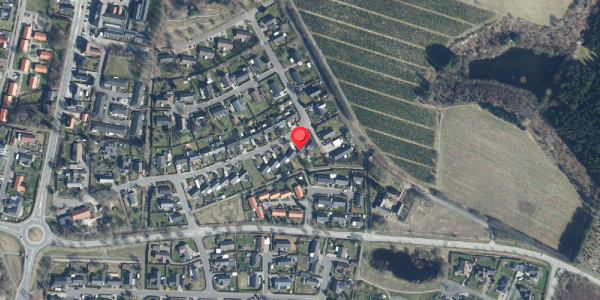 Oversvømmelsesrisiko fra vandløb på Præstemarken 19, 8653 Them