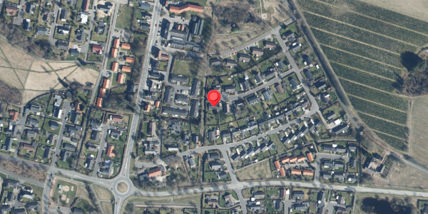 Oversvømmelsesrisiko fra vandløb på Præstemarken 24, 8653 Them