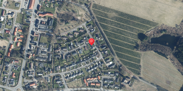 Oversvømmelsesrisiko fra vandløb på Præstemarken 36, 8653 Them