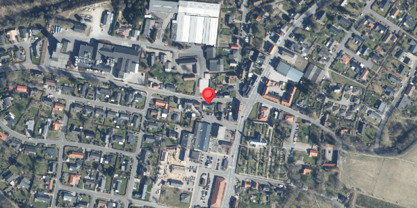 Oversvømmelsesrisiko fra vandløb på Rustrupvej 3, 8653 Them