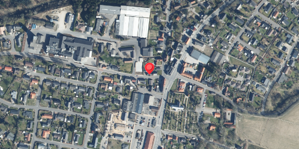 Oversvømmelsesrisiko fra vandløb på Rustrupvej 4, 8653 Them