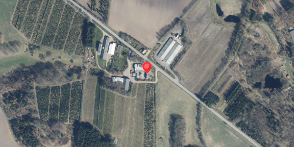 Oversvømmelsesrisiko fra vandløb på Rustrupvej 19, 8653 Them