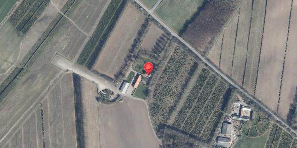 Oversvømmelsesrisiko fra vandløb på Rustrupvej 25, 8653 Them