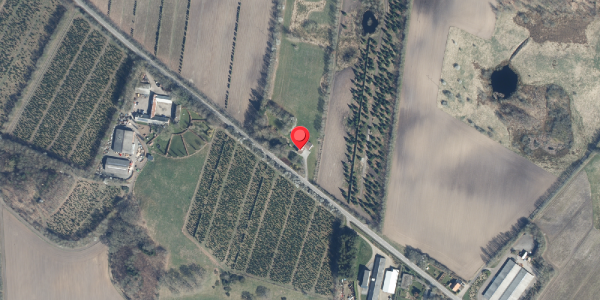 Oversvømmelsesrisiko fra vandløb på Rustrupvej 28, 8653 Them
