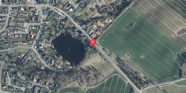 Oversvømmelsesrisiko fra vandløb på Rustrupvej 35, 8600 Silkeborg