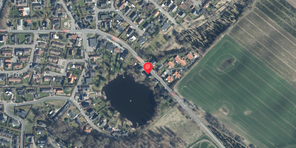Oversvømmelsesrisiko fra vandløb på Rustrupvej 37, 8600 Silkeborg