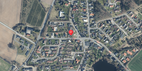 Oversvømmelsesrisiko fra vandløb på Rustrupvej 40D, 8600 Silkeborg