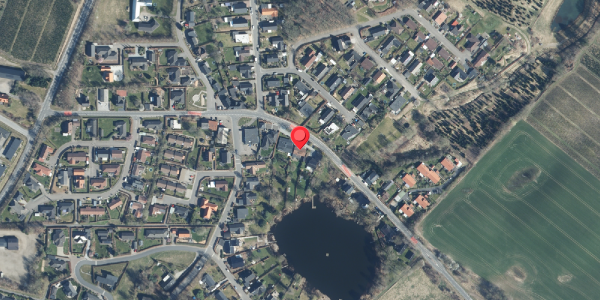 Oversvømmelsesrisiko fra vandløb på Rustrupvej 43, 8600 Silkeborg