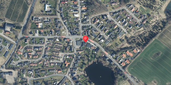 Oversvømmelsesrisiko fra vandløb på Rustrupvej 47A, 8600 Silkeborg