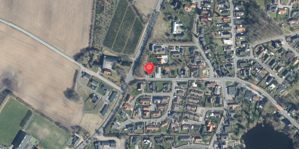 Oversvømmelsesrisiko fra vandløb på Rustrupvej 48, 8600 Silkeborg