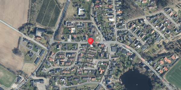 Oversvømmelsesrisiko fra vandløb på Rustrupvej 53, 8600 Silkeborg