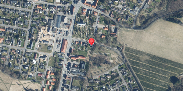 Oversvømmelsesrisiko fra vandløb på Præsteengen 8, . , 8653 Them