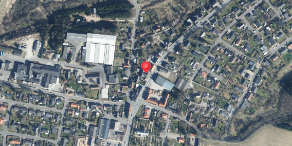 Oversvømmelsesrisiko fra vandløb på Silkeborgvej 40, 8653 Them