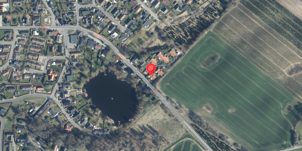 Oversvømmelsesrisiko fra vandløb på Solvejen 2, 8600 Silkeborg