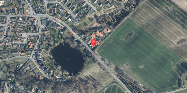 Oversvømmelsesrisiko fra vandløb på Solvejen 4, 8600 Silkeborg