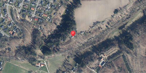 Oversvømmelsesrisiko fra vandløb på Tusdal 26, 8654 Bryrup