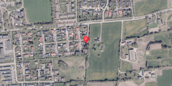 Oversvømmelsesrisiko fra vandløb på Agertoften 1, 8340 Malling