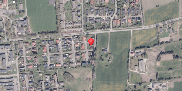Oversvømmelsesrisiko fra vandløb på Agertoften 2, 8340 Malling