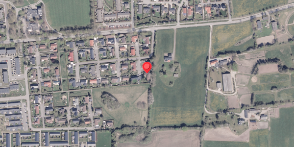 Oversvømmelsesrisiko fra vandløb på Agertoften 3, 8340 Malling