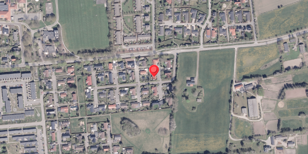 Oversvømmelsesrisiko fra vandløb på Agertoften 8, 8340 Malling