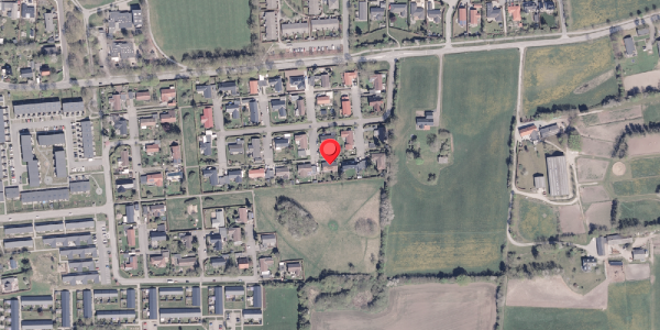 Oversvømmelsesrisiko fra vandløb på Agertoften 11, 8340 Malling