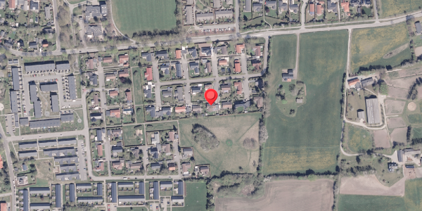 Oversvømmelsesrisiko fra vandløb på Agertoften 13, 8340 Malling