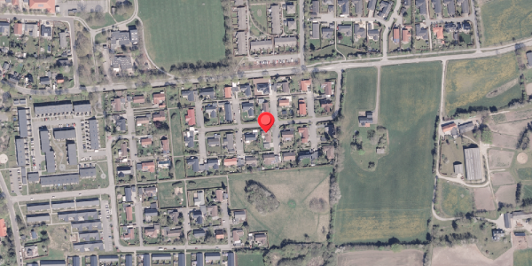 Oversvømmelsesrisiko fra vandløb på Agertoften 15, 8340 Malling