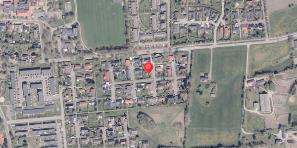 Oversvømmelsesrisiko fra vandløb på Agertoften 16, 8340 Malling