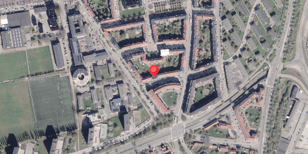 Oversvømmelsesrisiko fra vandløb på Assensgade 32, 5. th, 8000 Aarhus C