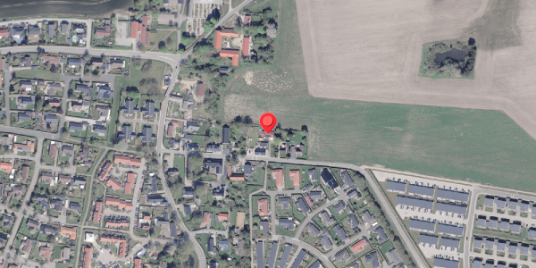 Oversvømmelsesrisiko fra vandløb på Astervej 6, . , 8471 Sabro