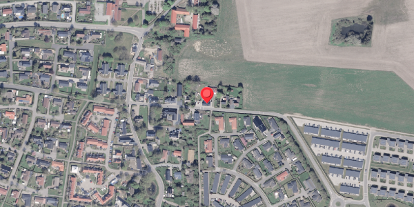 Oversvømmelsesrisiko fra vandløb på Astervej 8, . , 8471 Sabro