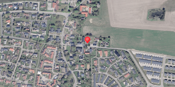 Oversvømmelsesrisiko fra vandløb på Astervej 10, . , 8471 Sabro