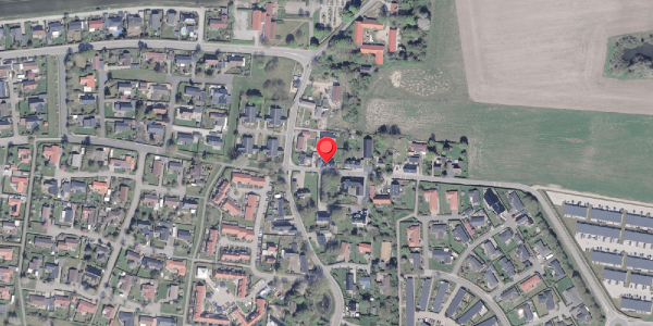 Oversvømmelsesrisiko fra vandløb på Astervej 16, . , 8471 Sabro