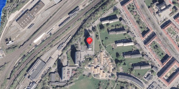 Oversvømmelsesrisiko fra vandløb på Augustenborggade 21B, 6. mf, 8000 Aarhus C