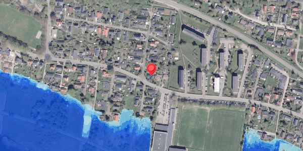 Oversvømmelsesrisiko fra vandløb på Avnbøgevej 2, 8220 Brabrand