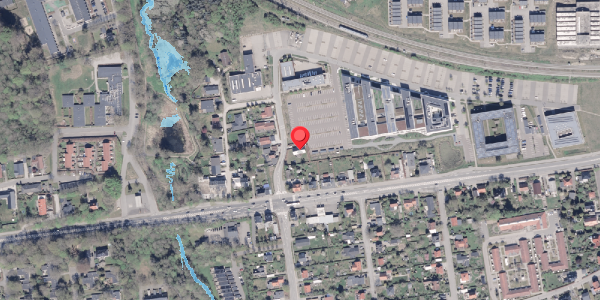 Oversvømmelsesrisiko fra vandløb på Bagerivej 2, 8220 Brabrand