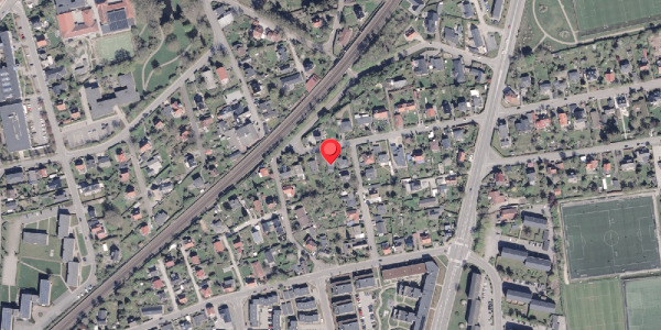 Oversvømmelsesrisiko fra vandløb på Balagervej 4, 8260 Viby J