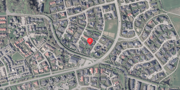 Oversvømmelsesrisiko fra vandløb på Blåbærhaven 21, 8520 Lystrup